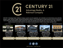 Tablet Screenshot of century21advantage.com